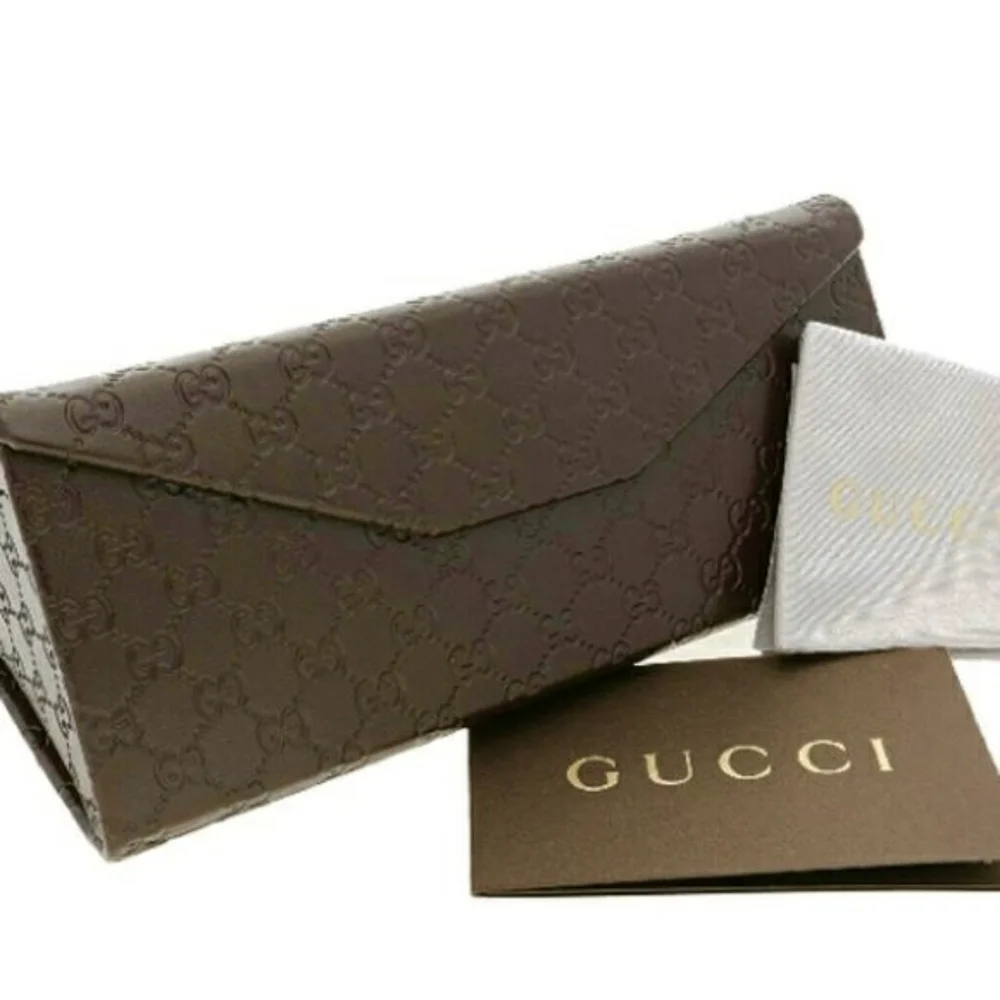 NEW GUCCI GG Logo Eyeglasses Case